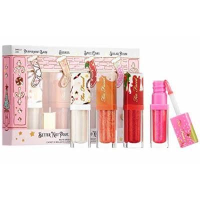 Too Faced Better Not Pout But If You Do Keep It Glossy Lip Gloss Set