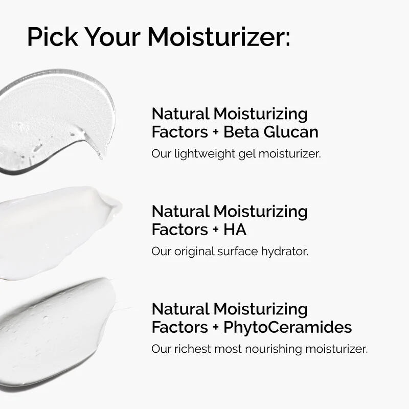 The Ordinary Natural Moisturizing Factors + Beta Glucan Moisturizer 100ml | Lightweight Daily Face Cream