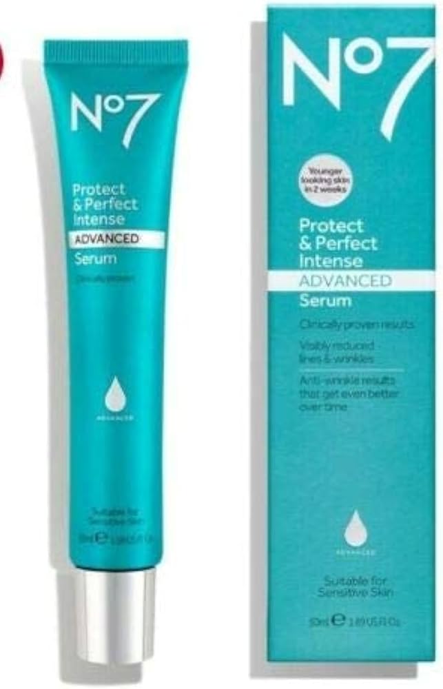 No7 Protect & Perfect Intense Advanced Serum - Younger Looking Skin in 2 Weeks Variant (1 Fl Oz / 30ml)