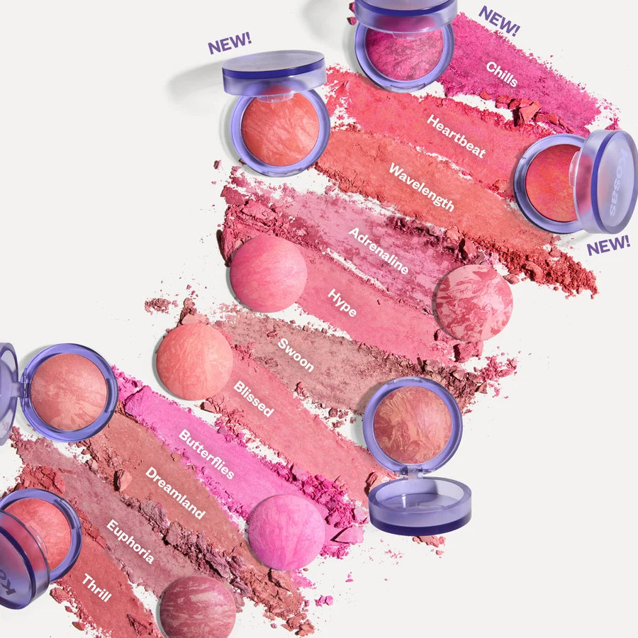 Kosas Blush is Life Baked Dimensional + Brightening Blush (4.5g) – Radiant Face Blush Powder
