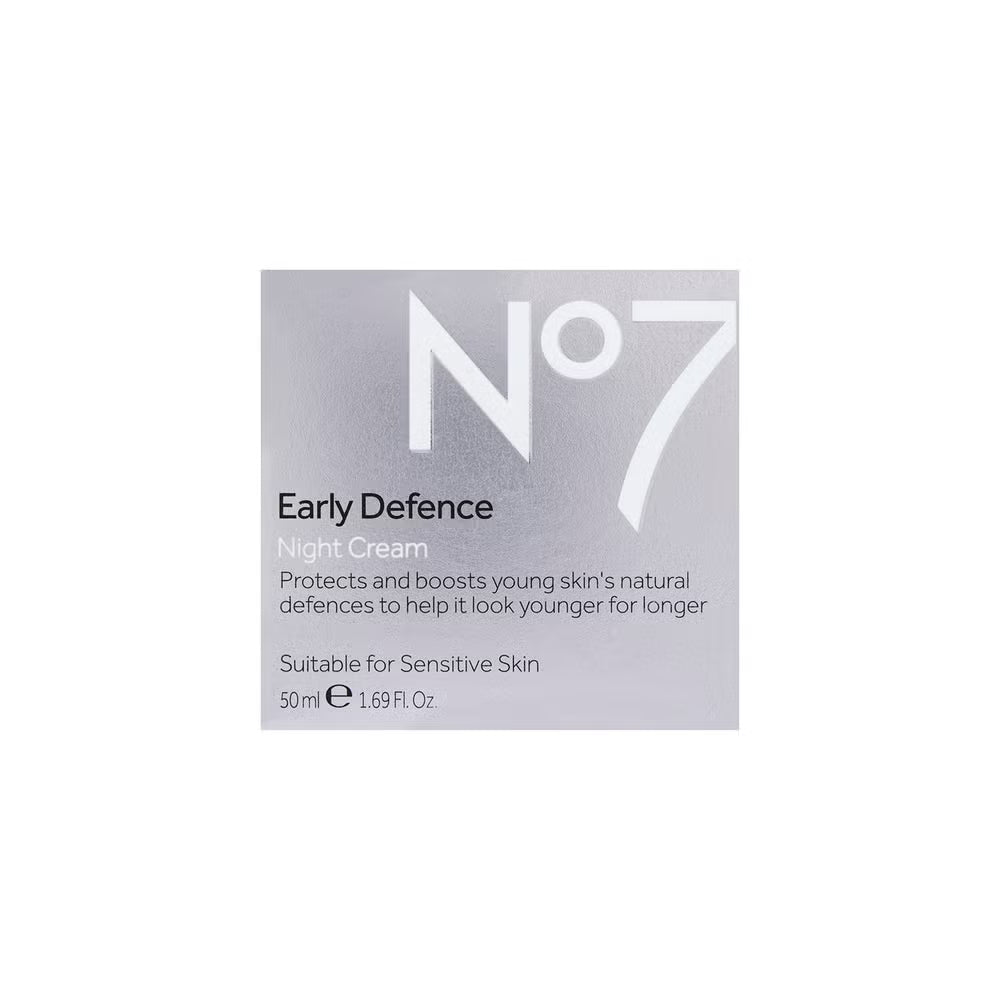 No7 Early Defence Glow Activating Night Cream - 50ml (1.69 US Fl Oz)