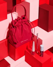 Fenty Beauty Cherry Mouth 3-Piece Lip Set + Pouch – Limited Edition Holiday Kit