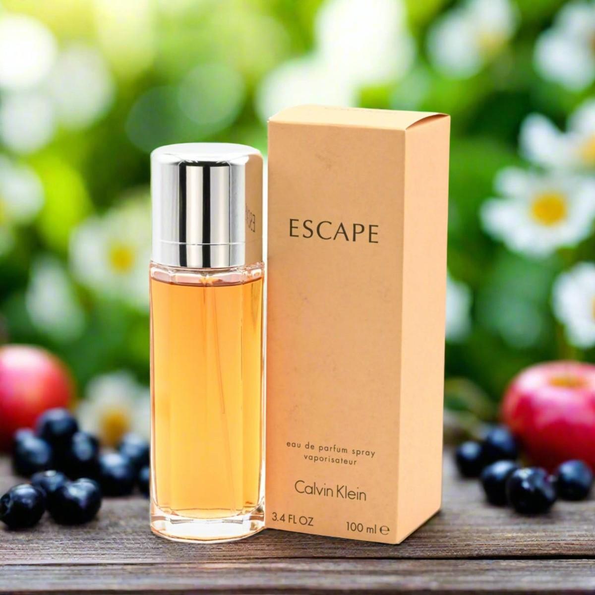 Calvin Klein Escape Eau De Parfum 100ml for Women | Fresh Floral Luxury Fragrance