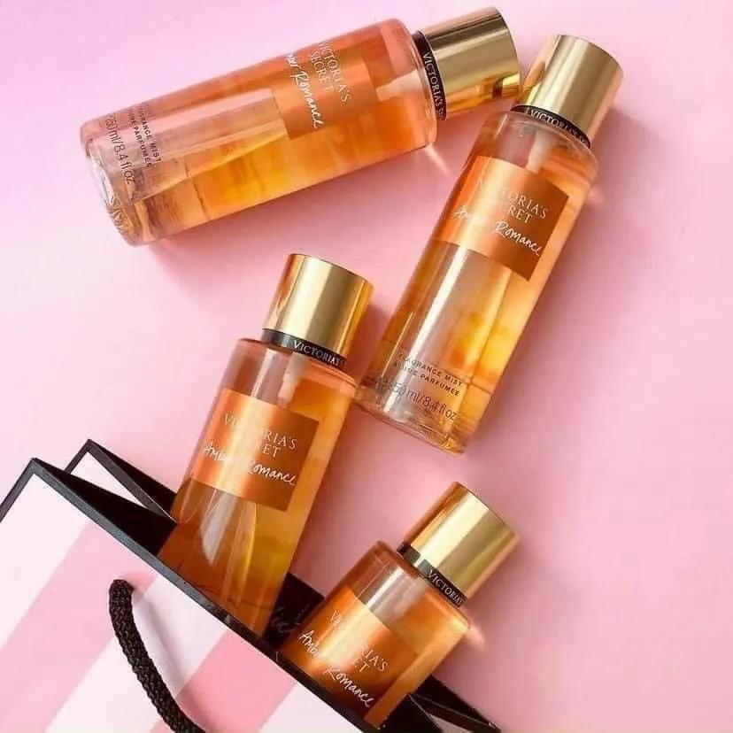 Victoria's Secret Amber Romance Fragrance Mist 250ml | Warm & Romantic Body Mist