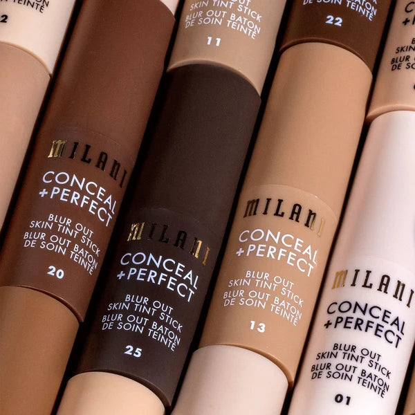 Milani Conceal + Perfect Blur Out Skin Tint Stick - Blurring Face Foundation Balm