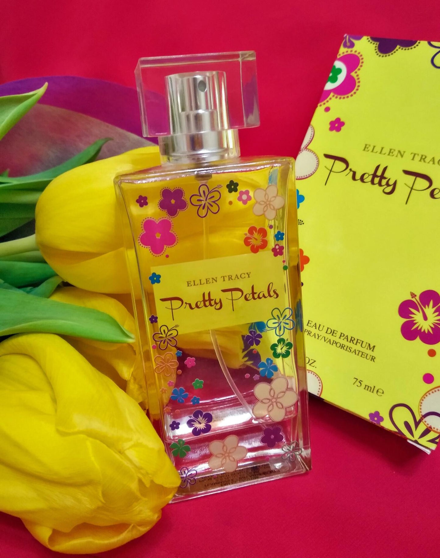 Ellen Tracy Pretty Petals Eau De Parfum 75ml for Women | Floral Fragrance