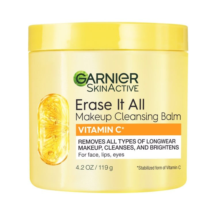 Garnier SkinActive Erase It All Makeup Cleansing Balm Vitamin C Brightening Cleanser