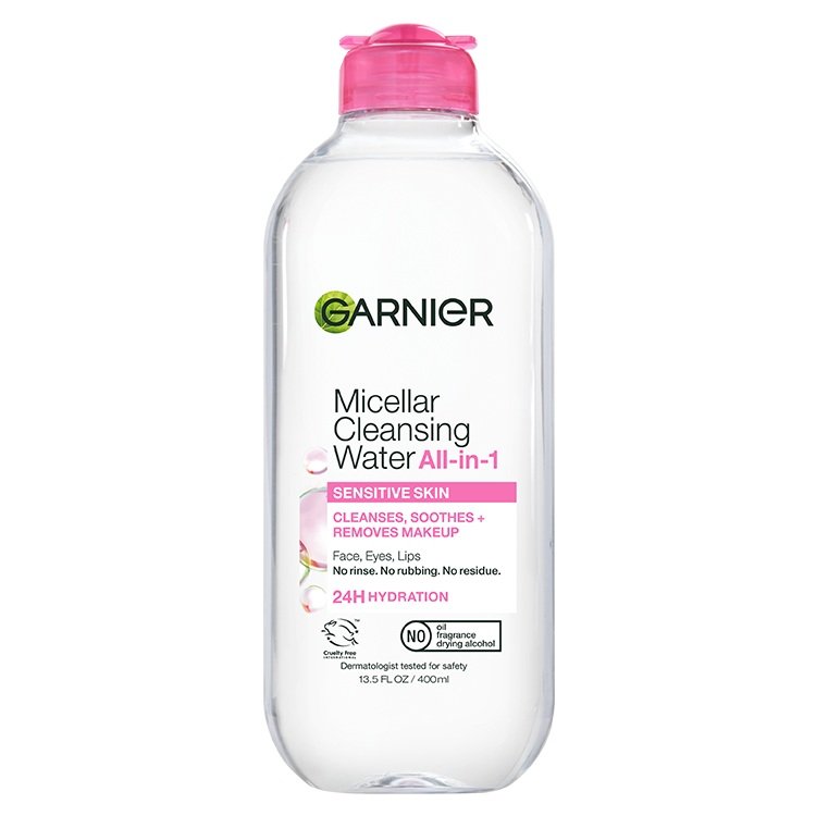 Garnier SkinActive Micellar Cleansing Water All in 1 Sensitive Skin Makeup Remover 700ml
