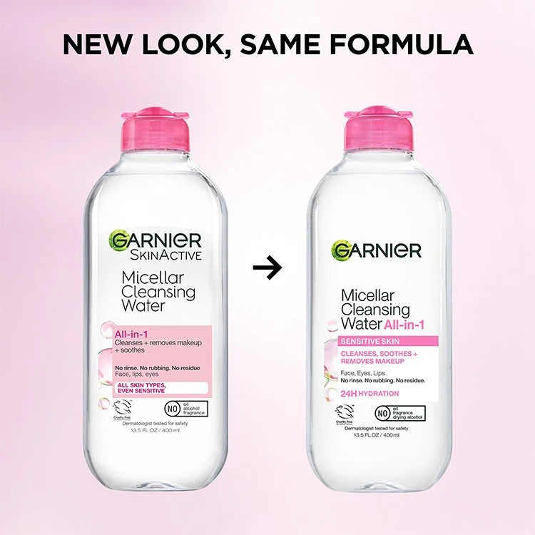 Garnier SkinActive Micellar Cleansing Water All in 1 Sensitive Skin Makeup Remover 700ml