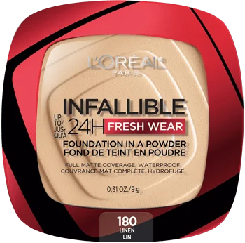 L'Oreal Paris Infallible 24H Fresh Wear Foundation in a Powder Full Matte Coverage