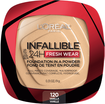 L'Oreal Paris Infallible 24H Fresh Wear Foundation in a Powder Full Matte Coverage