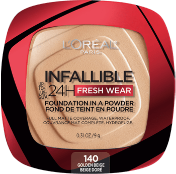 L'Oreal Paris Infallible 24H Fresh Wear Foundation in a Powder Full Matte Coverage