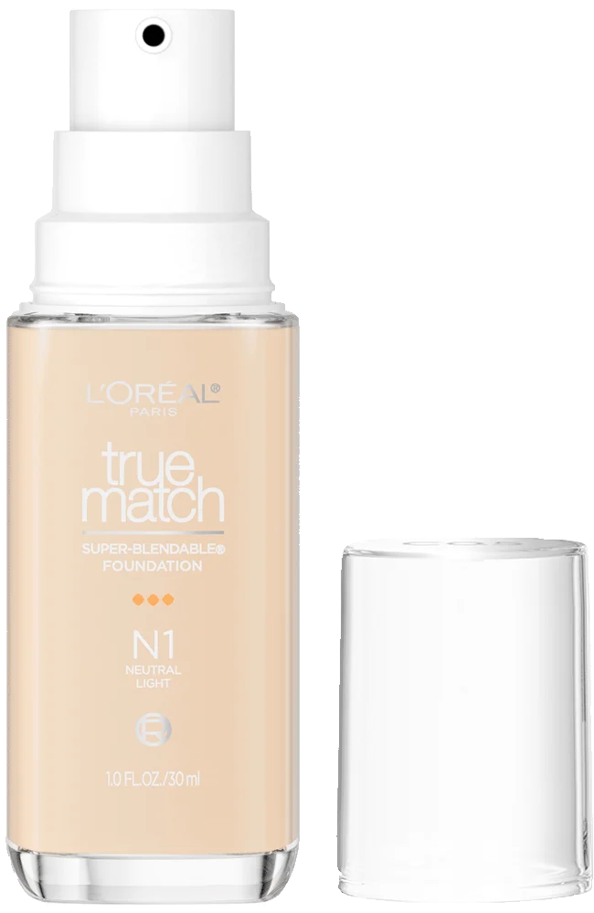 L'Oreal Paris True Match Super-Blendable Liquid Foundation Hydrating Face Makeup