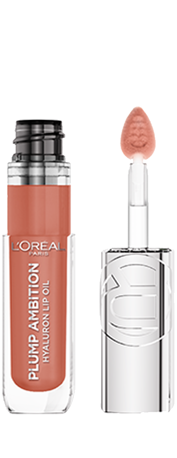 L'Oreal Paris Plump Ambition Hyaluron Lip Oil Hydrating Gloss High Shine Tint