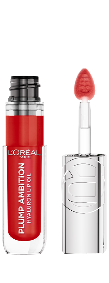 L'Oreal Paris Plump Ambition Hyaluron Lip Oil Hydrating Gloss High Shine Tint