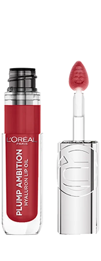 L'Oreal Paris Plump Ambition Hyaluron Lip Oil Hydrating Gloss High Shine Tint