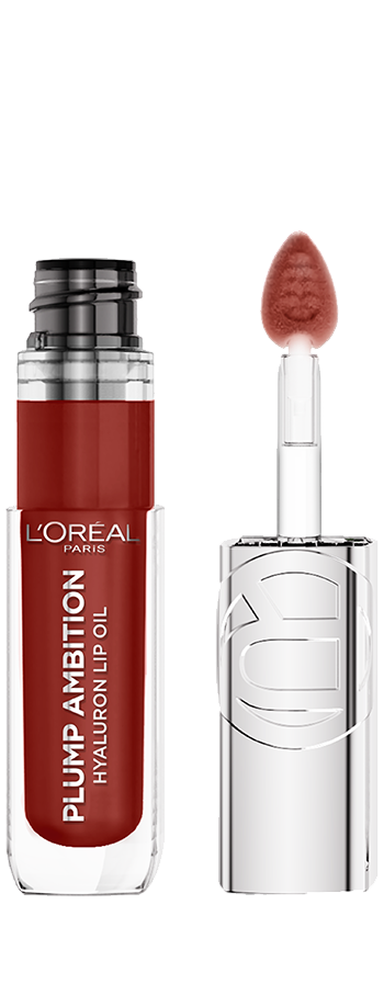L'Oreal Paris Plump Ambition Hyaluron Lip Oil Hydrating Gloss High Shine Tint