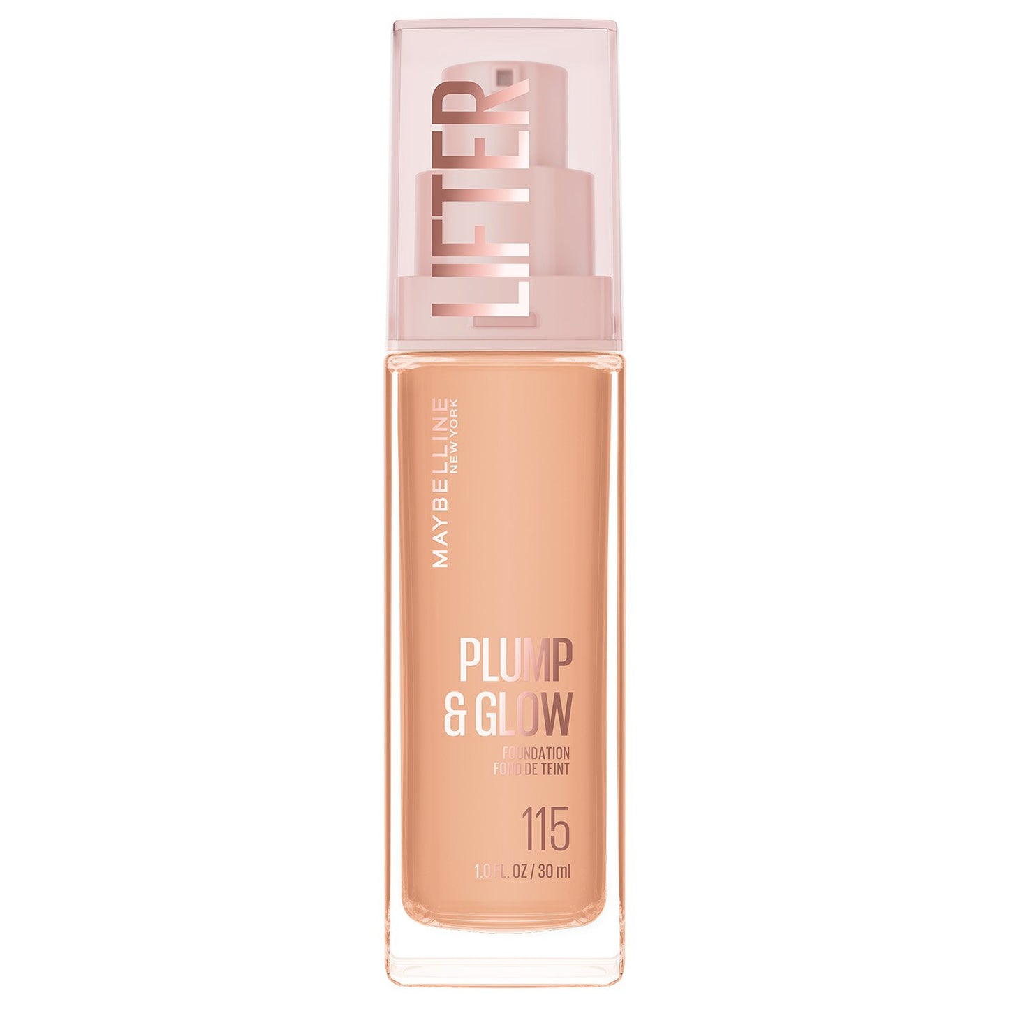 Maybelline Lifter Plump & Glow Foundation 30ml – Hydrating Dewy Finish Liquid Foundation