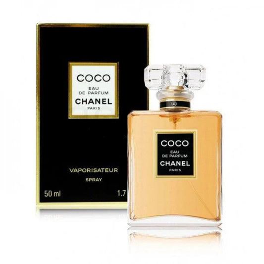 Chanel Coco Eau de Toilette Spray Classic Amber Floral Fragrance 50ml