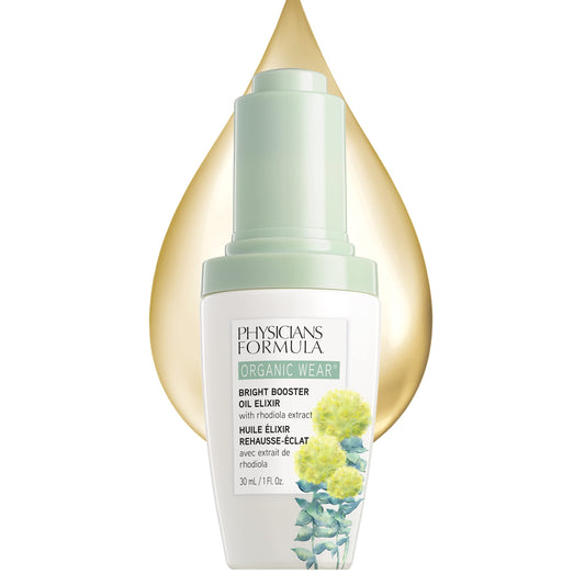 Physicians Formula Organic Wear Bright Booster Oil Elixir Rhodiola Extract Serum