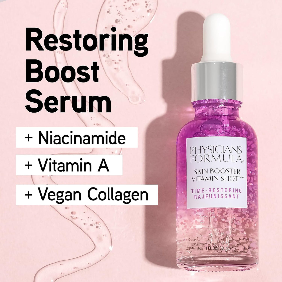 Physicians Formula Skin Booster Vitamin Shot Time Restoring Aging Serum