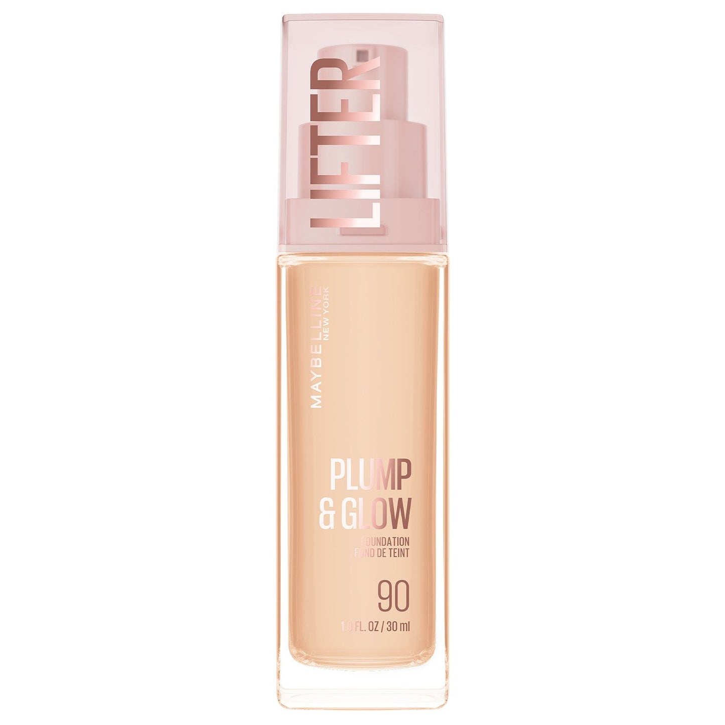 Maybelline Lifter Plump & Glow Foundation 30ml – Hydrating Dewy Finish Liquid Foundation
