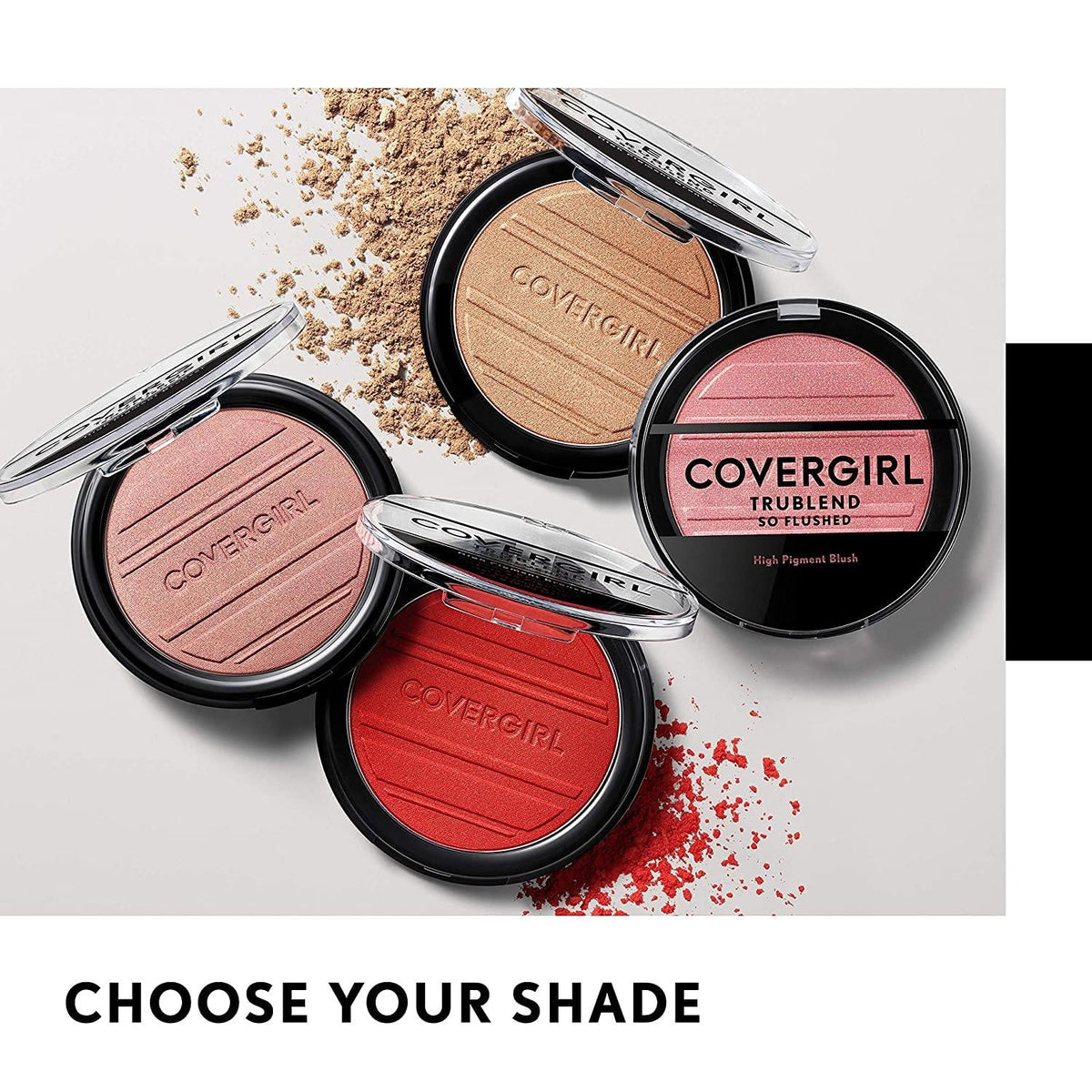 COVERGIRL TruBlend So Flushed High Pigment Blush - Long Wear Face Powder