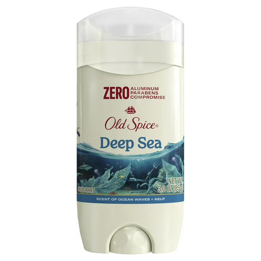 Old Spice Deep Sea Deodorant - Zero Aluminum Parabens Men Stick