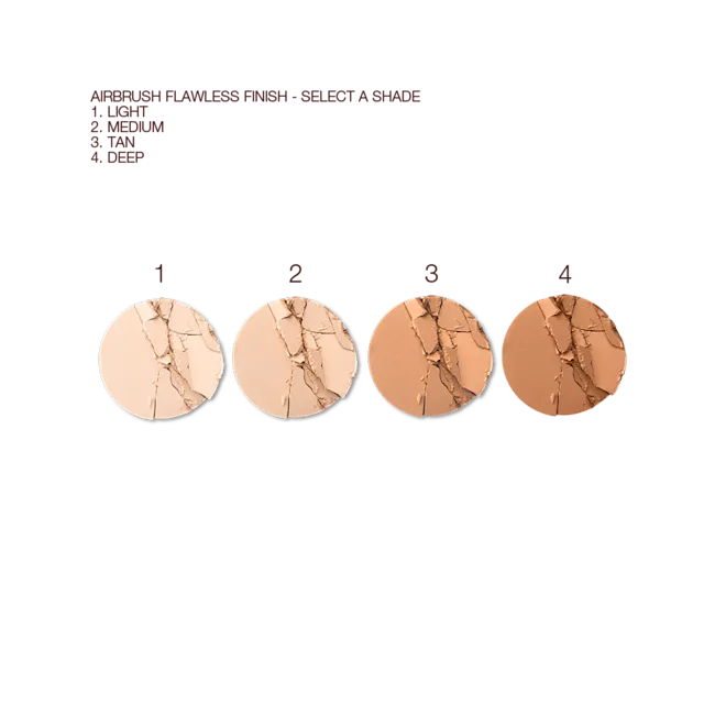 Charlotte Tilbury Airbrush Flawless Finish Powder 0.8g – Mini Complexion Perfecting Micro Powder