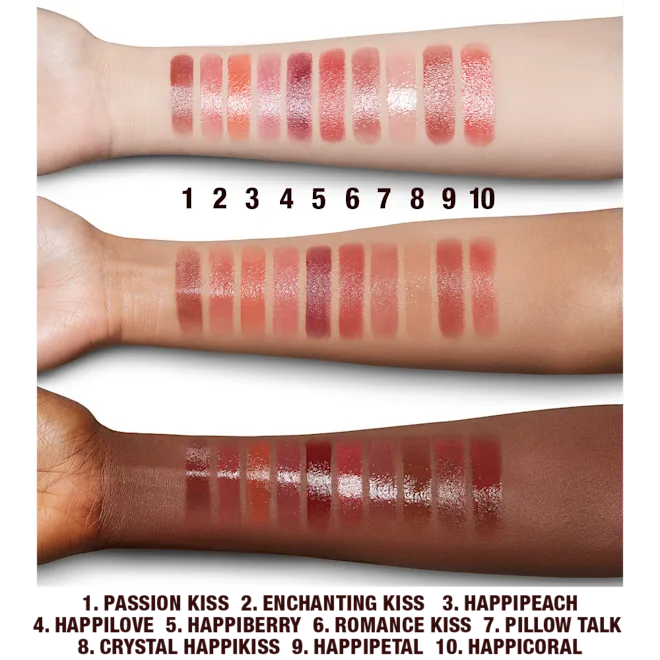 Charlotte Tilbury Hyaluronic Happikiss 2.4g – Hydrating Gloss Balm Lipstick
