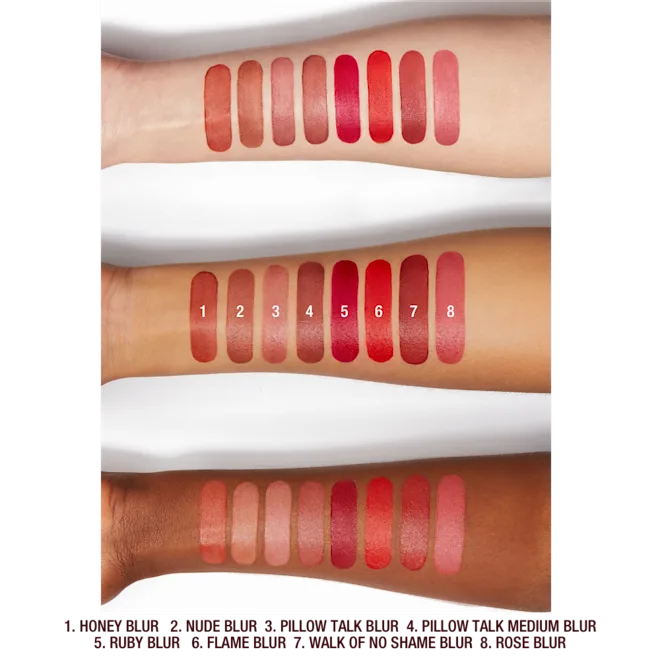 Charlotte Tilbury Airbrush Flawless Lip Blur 6.8ml – Matte Liquid Lipstick