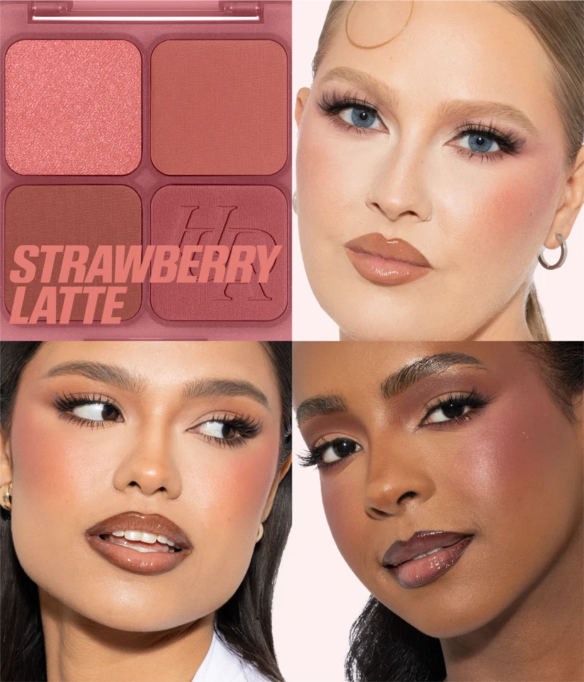 Huda Beauty Blush Filter Palette 7.5g – Blurring Blushlighters for a Radiant Flush