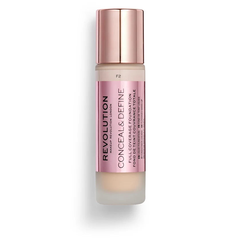 Revolution Conceal & Define Full Coverage Foundation – Makeup Revolution Foundation