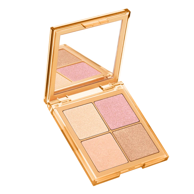 Huda Beauty Glow Obsessions Highlighter Palette 6.4g – Mini Face Illuminator