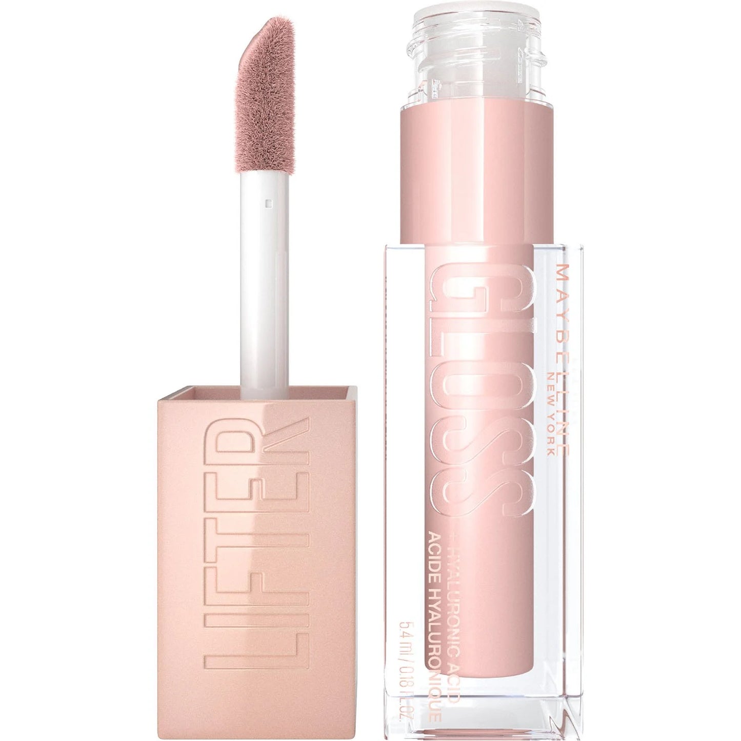 Maybelline Lifter Gloss with Hyaluronic Acid – Hydrating Lip Gloss for Fuller, Shiny Lips