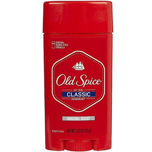 Old Spice Classic Deodorant Stick Original Scent Long Lasting Men Odor Protection