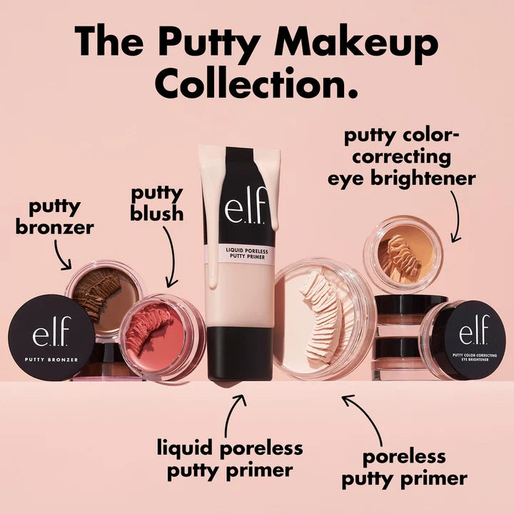 e.l.f. Cosmetics Luminous Putty Blush - Lightweight Shimmer Cream (10g)