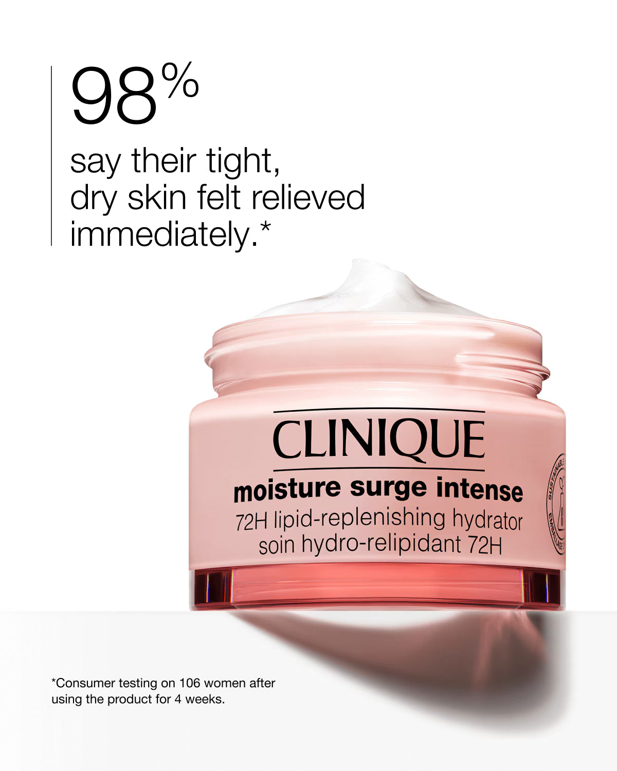 Clinique Moisture Surge 72-Hour Auto-Replenishing Hydrator (50ml) – Gel-Cream Face Moisturizer