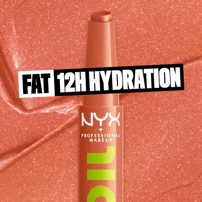 NYX Professional Makeup Fat Oil Slick Click Shiny Tinted Lip Balm Hydrating Oil Sticks