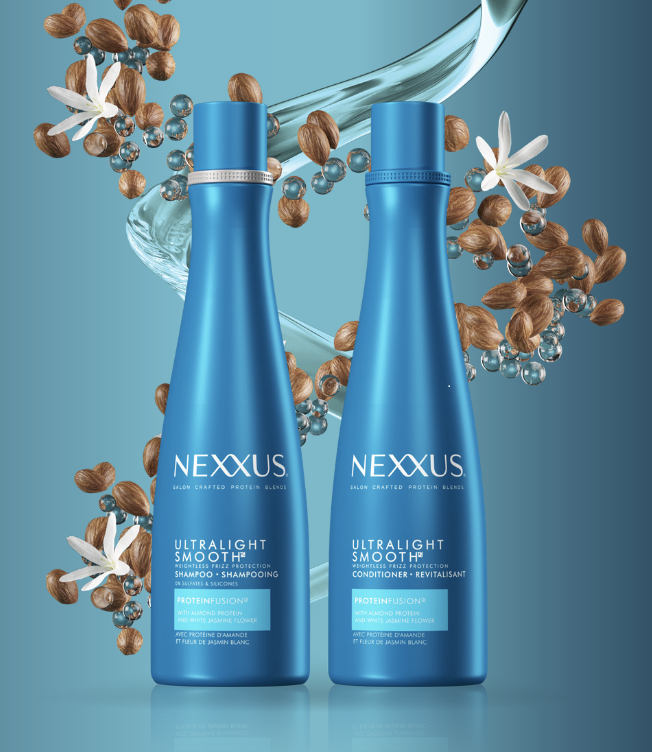 Nexxus Ultralight Smooth Shampoo – Weightless Frizz Protection Shampoo (400 ml)