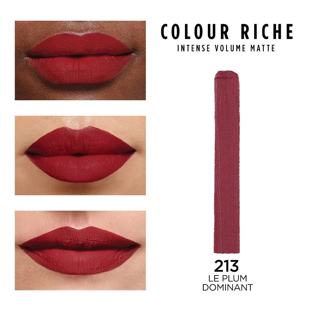 L'Oreal Paris Colour Riche Intense Volume Matte Lipstick Longwear Hydrating Slim Bullet
