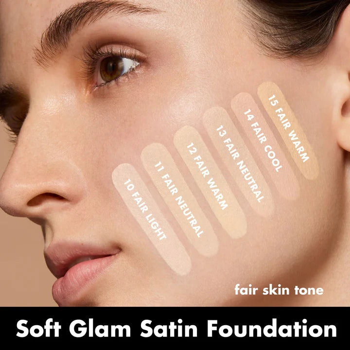 e.l.f. Cosmetics Soft Glam Satin Foundation with Hibiscus Complex (30ml)