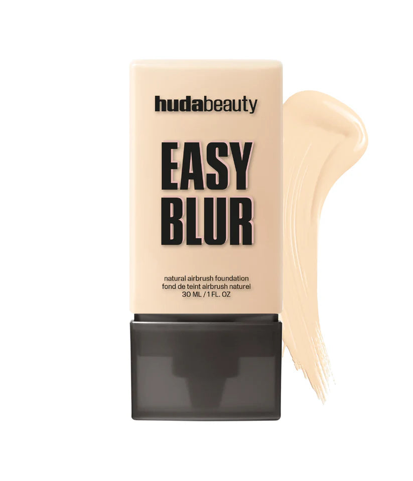 Huda Beauty Easy Blur Natural Airbrush Foundation 30ml – Lightweight Smoothing Makeup