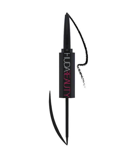 Huda Beauty Life Liner Double Ended Eyeliner Liquid & Pencil – Very Vantablack