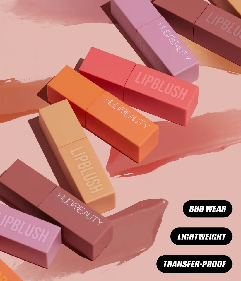 Huda Beauty Lip Blush Creamy Lip & Cheek Stain 6ml – Transfer-Proof Tint