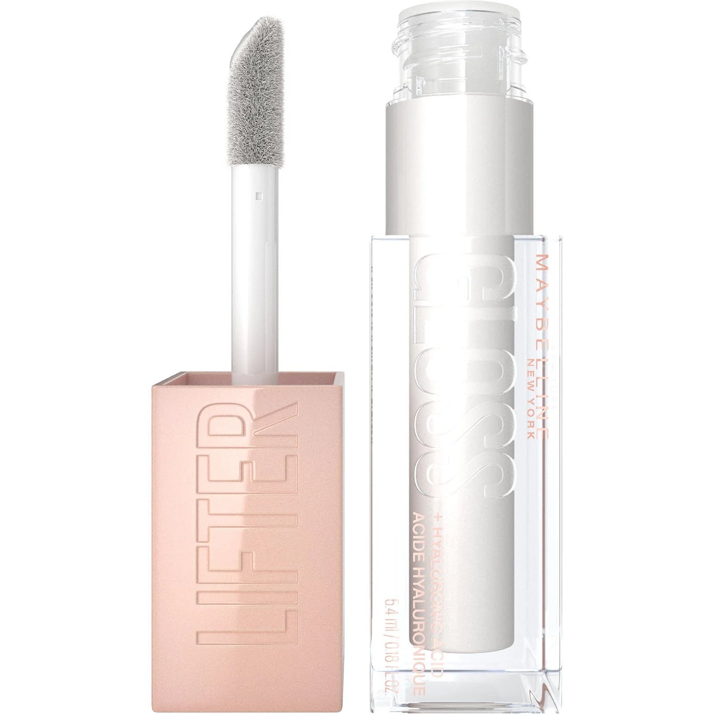 Maybelline Lifter Gloss with Hyaluronic Acid – Hydrating Lip Gloss for Fuller, Shiny Lips