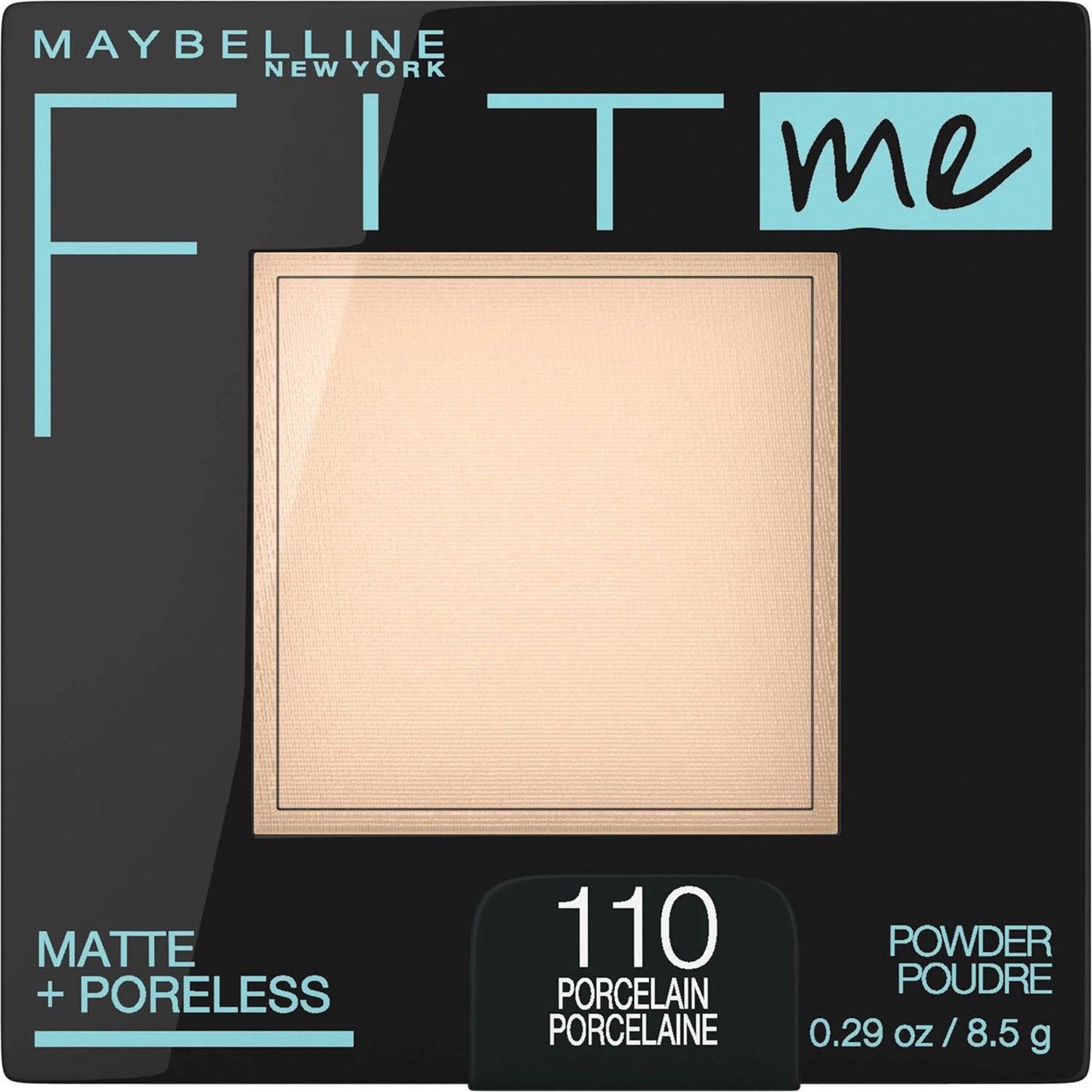 Maybelline Fit Me Matte + Poreless Pressed Face Powder – Oil Control Matte Finish