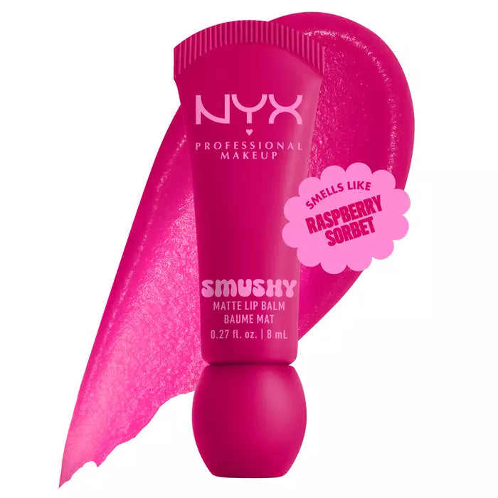 NYX Professional Makeup Smushy Matte Lip Balm Nourishing Blurring Tinted Lip Cream