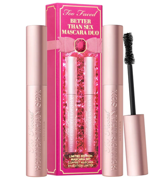 Too Faced Better Than Sex Mascara Duo Limited Edition Volumizing Set