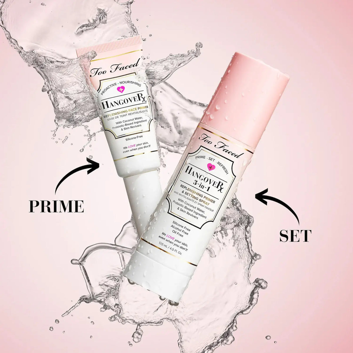 Too Faced Hangover Replenishing Face Primer Silicone Free 40ml